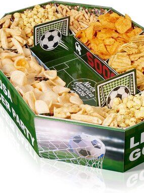 Soccer Party Decorations and Plates for Birthday, Game Day or Tailgate